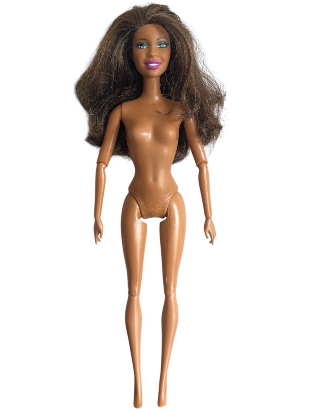 Barbie Fashionistas Nikki Fashion Doll Mattel Fully Articulated 11.5in